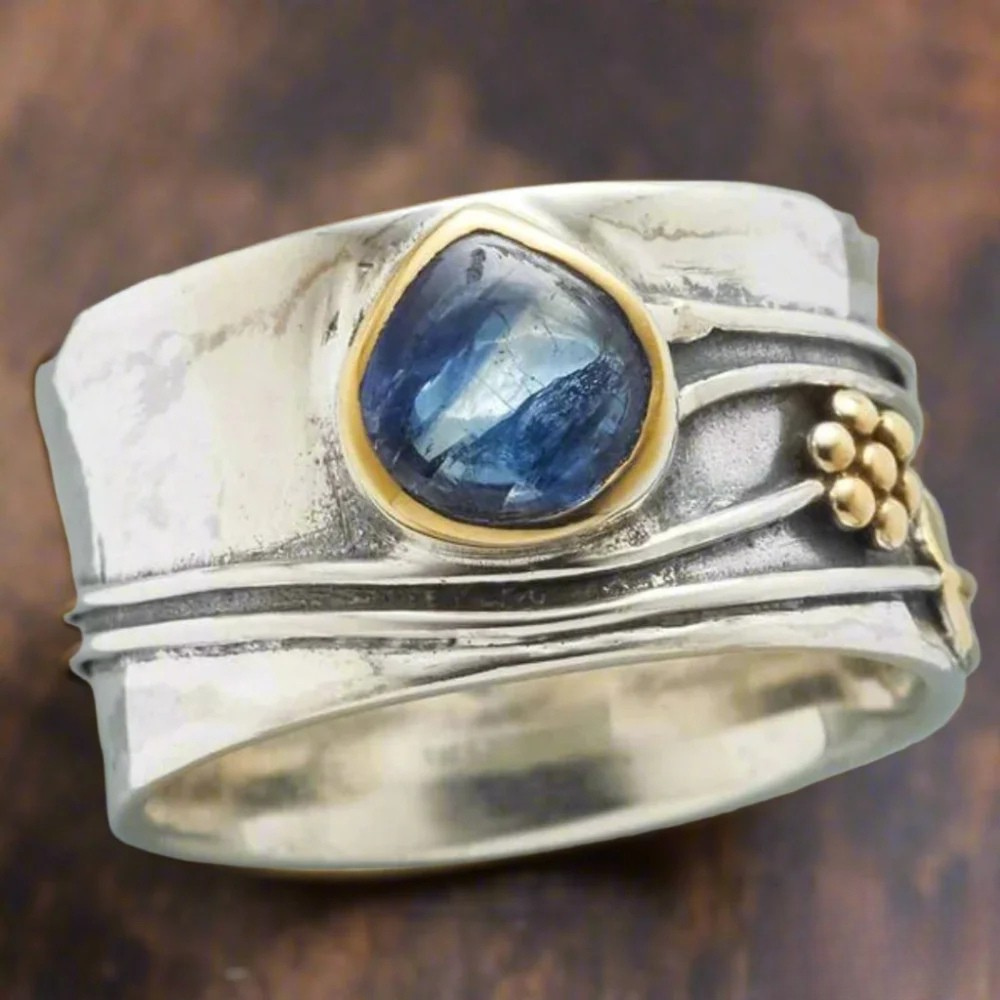 Unique Stone Spiritual Ring - Luxivelle