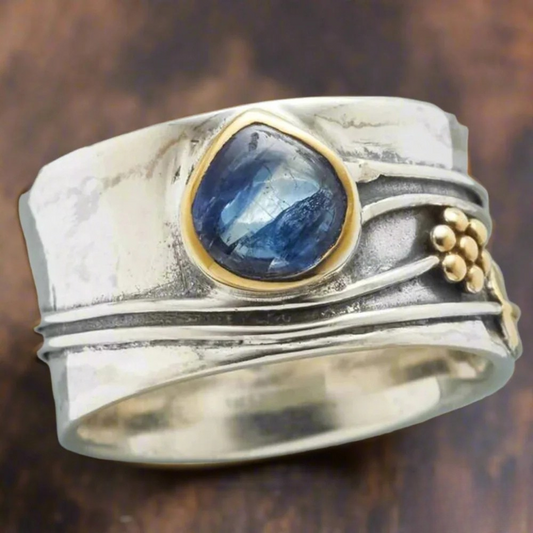 Unique Stone Spiritual Ring - Luxivelle