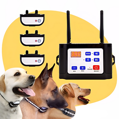 Easy Install Wireless Pet Fence & Training Collar