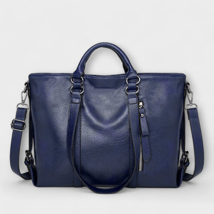 Big Luxury Leather Shoulder Bag