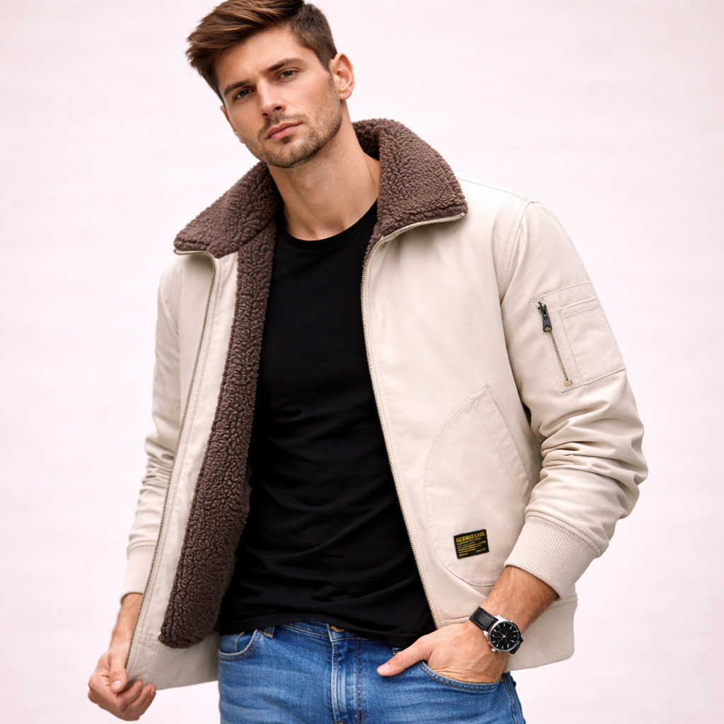 Dieter | Warm and stylish bomber jacket 2