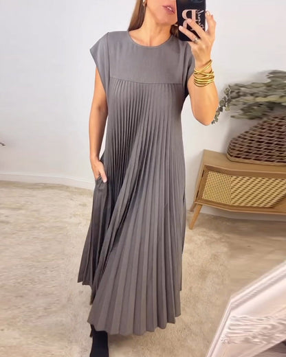Flowy Long Sleeve Maxi Dress