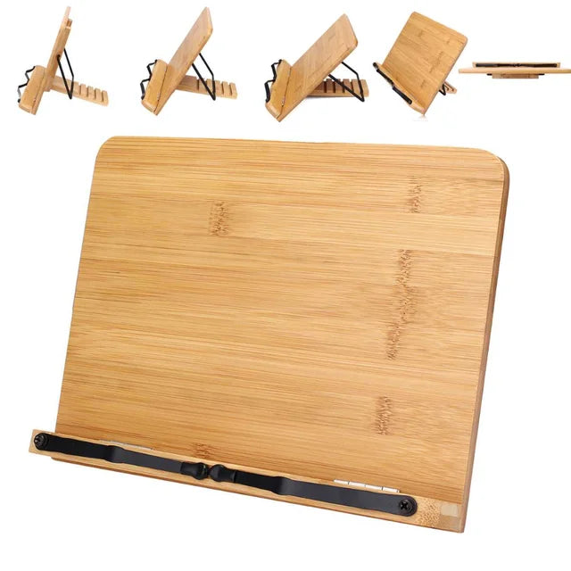 Compact Folding Book Rest – Adjustable Desk Holder