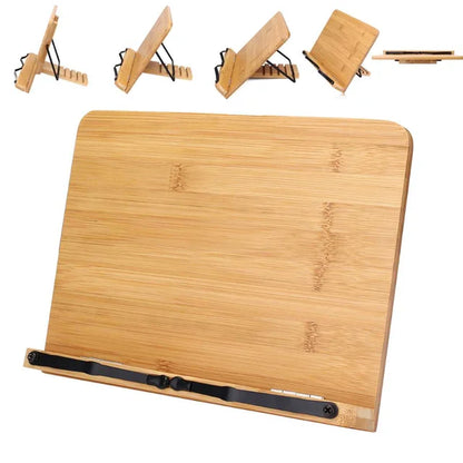 Compact Folding Book Rest – Adjustable Desk Holder