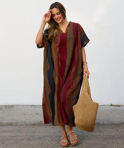 Relaxed Fit Beach Coverup Dress - Luxivelle