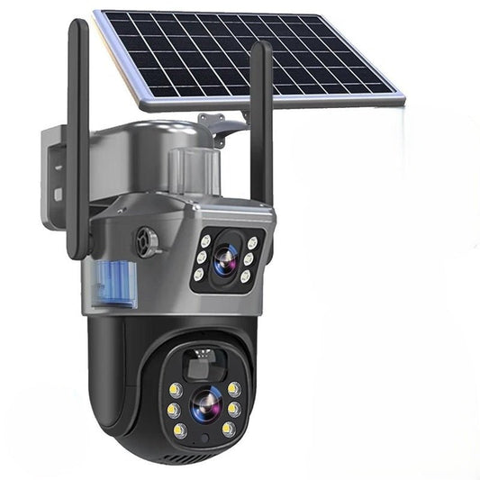 Wireless Outdoor 4K Security Camera with Solar Power - Luxivelle