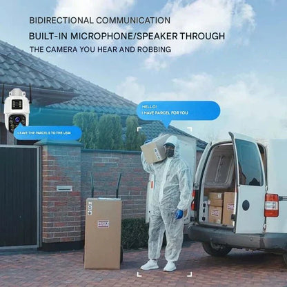 Wireless Outdoor 4K Security Camera with Solar Power
