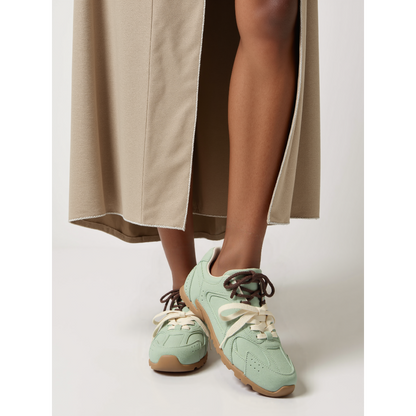 Comfy Double Lace Suede Shoes