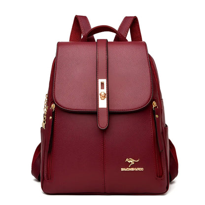 Backpack - Leather Design for Women-3