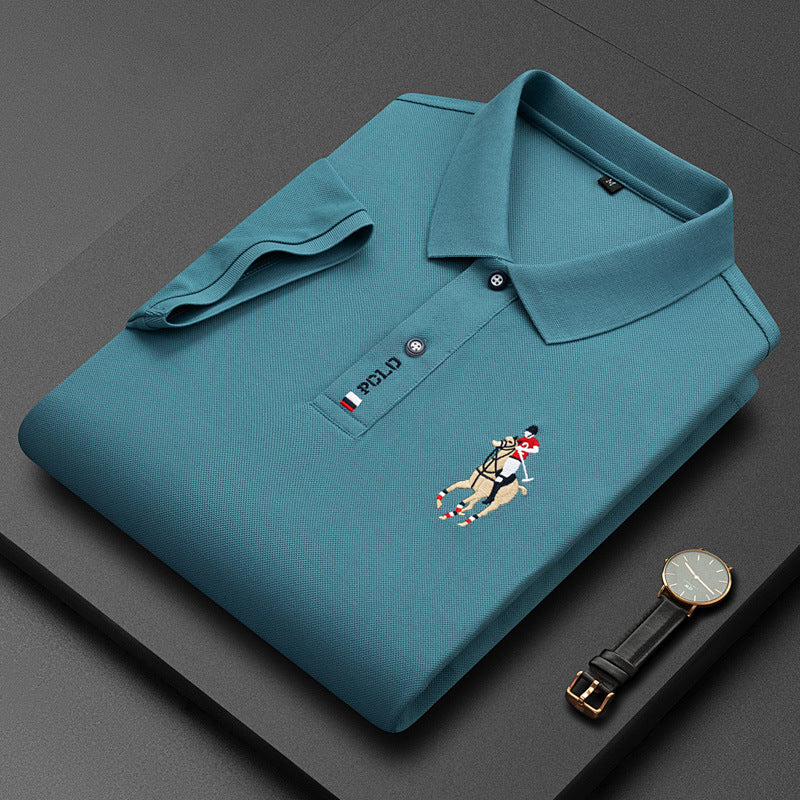Zeus | Men's Polo Shirt – Timeless Golf Shirt for Casual and Semi-Formal Wear-3
