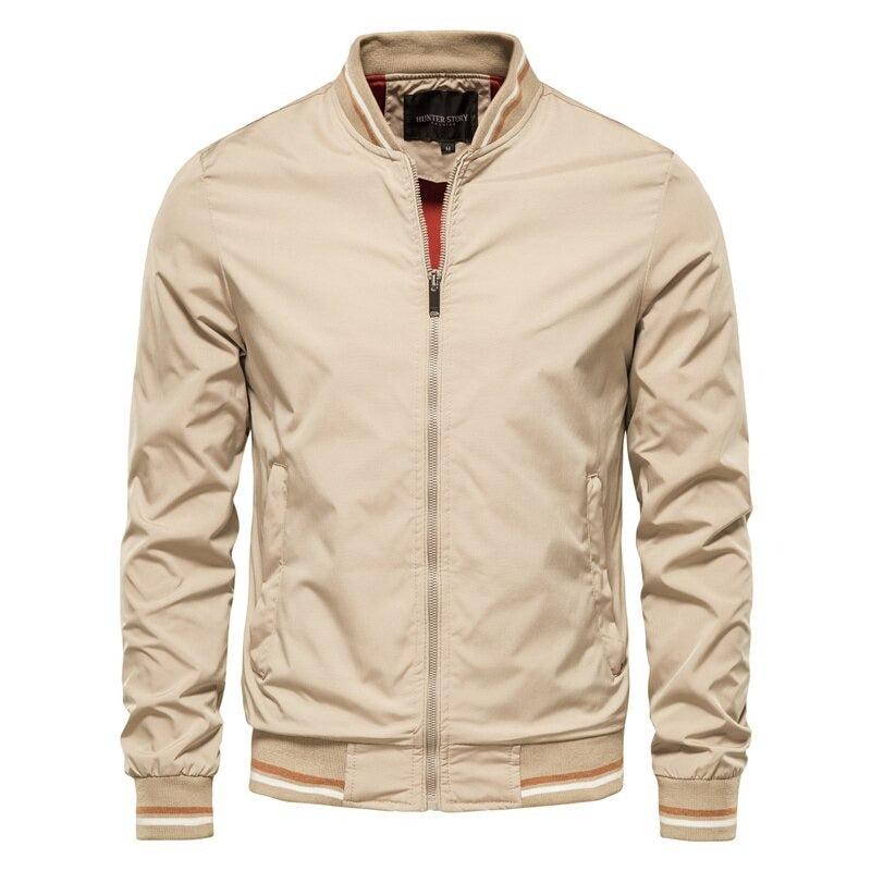 Men's Zip Up Flight Jacket
