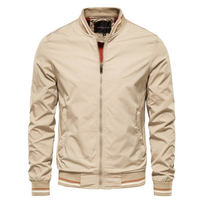 Men's Zip Up Flight Jacket