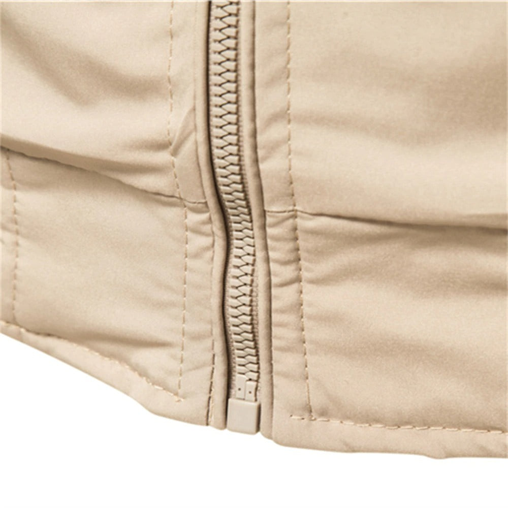 Men's Zip Up Flight Jacket