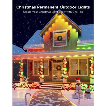 Colorful WiFi LED Lights - Remote & Voice Controlled