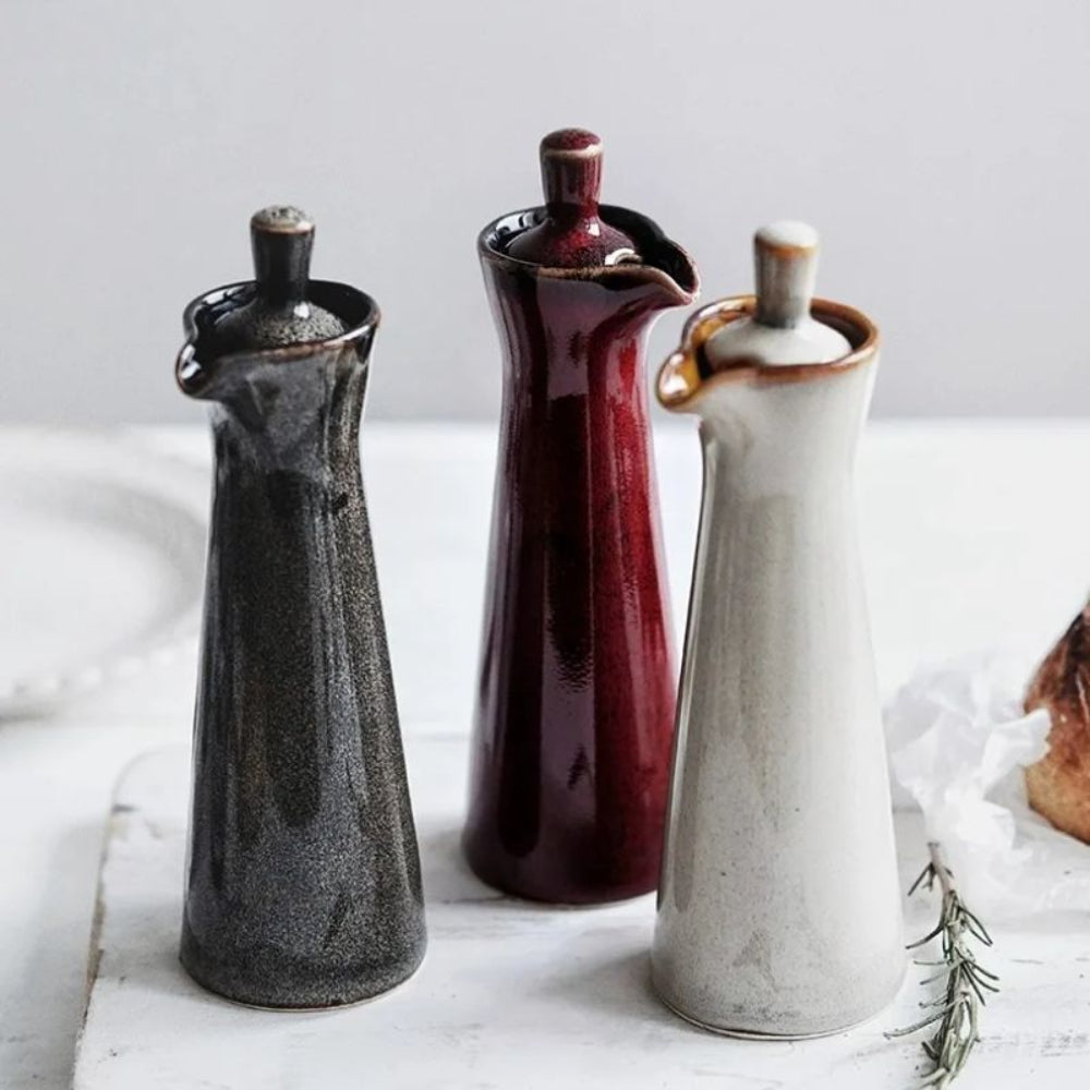 Premium Glass Oil Pourer - Sleek Kitchen Essential - Luxivelle
