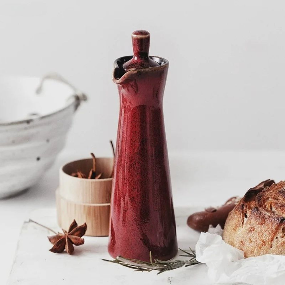 Premium Glass Oil Pourer - Sleek Kitchen Essential