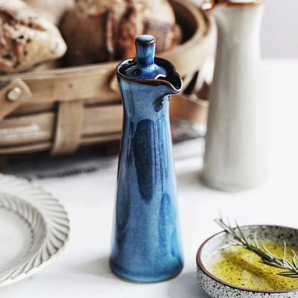 Premium Glass Oil Pourer - Sleek Kitchen Essential