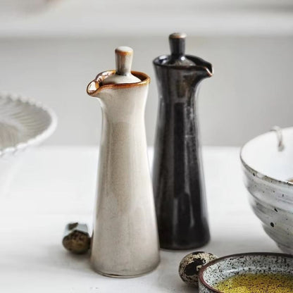 Premium Glass Oil Pourer - Sleek Kitchen Essential