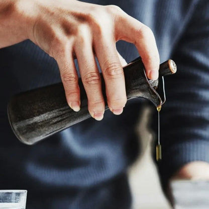 Premium Glass Oil Pourer - Sleek Kitchen Essential