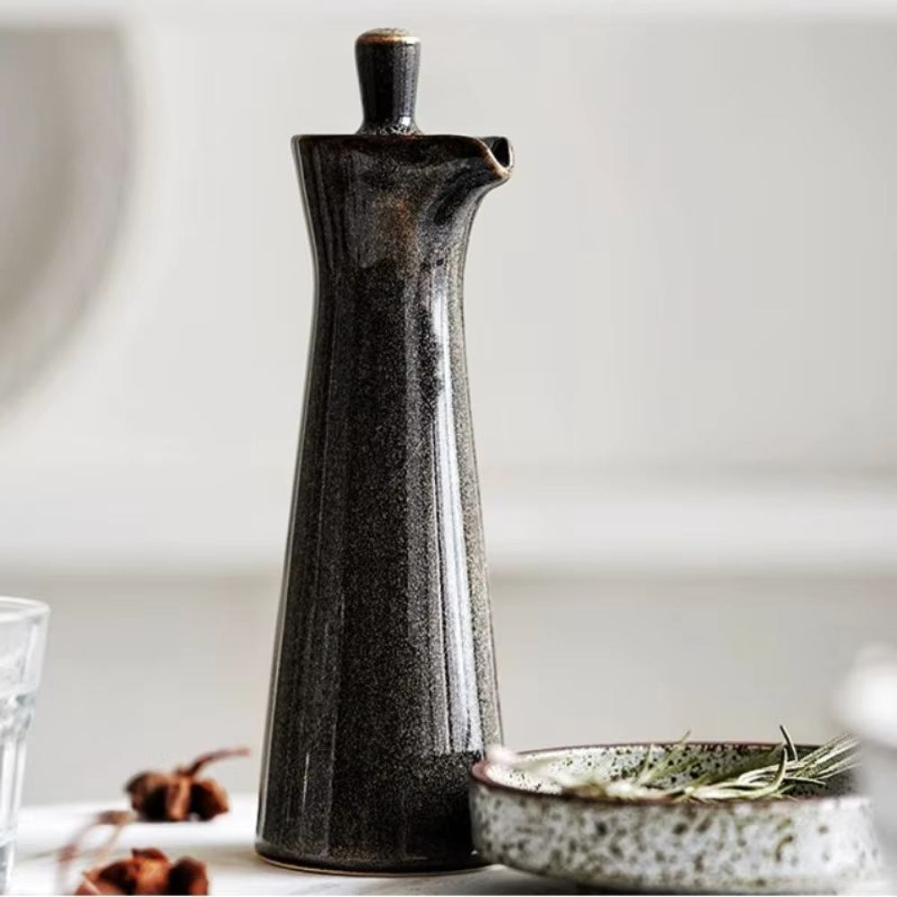 Premium Glass Oil Pourer - Sleek Kitchen Essential