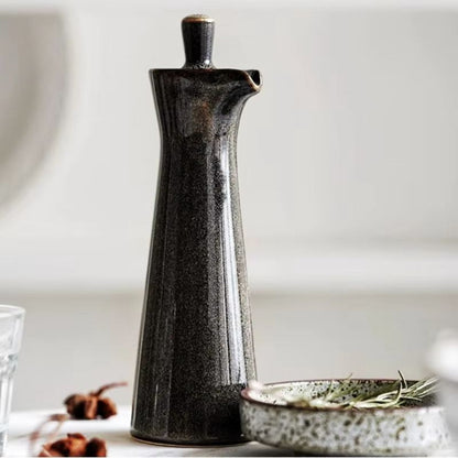 Premium Glass Oil Pourer - Sleek Kitchen Essential