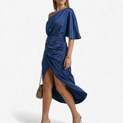 Chic Off The Shoulder Evening Dress