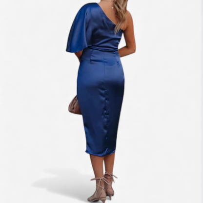 Chic Off The Shoulder Evening Dress