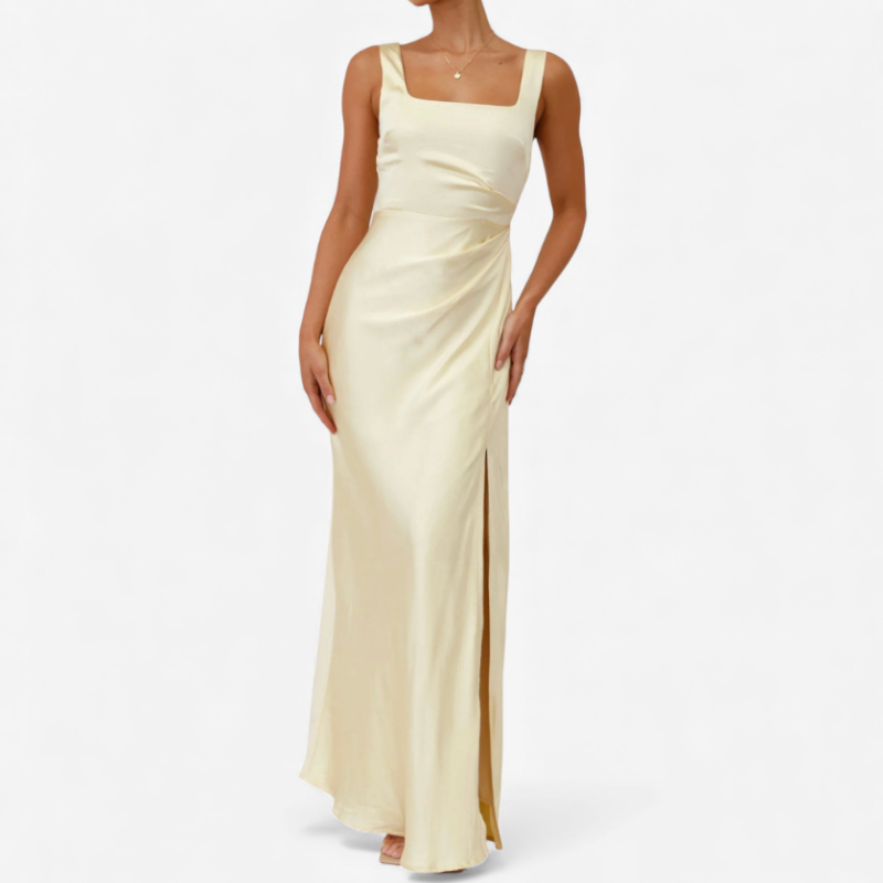 Sexy Party Dress with High Slit - Luxivelle