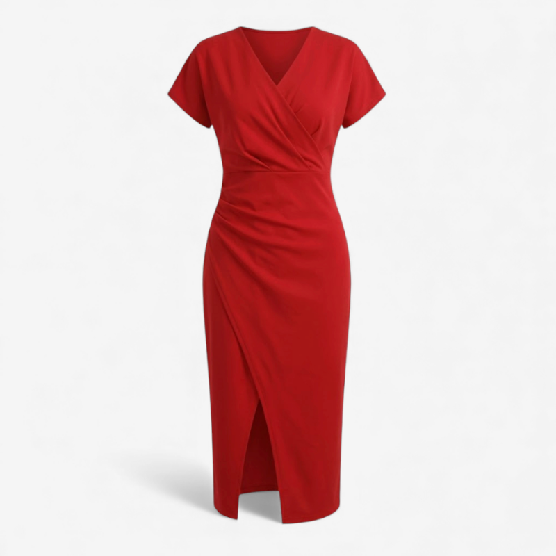 Ladies' V-Neck Casual Summer Dress