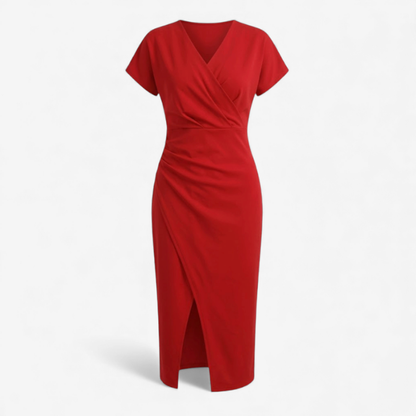 Ladies' V-Neck Casual Summer Dress