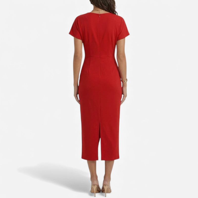 Ladies' V-Neck Casual Summer Dress