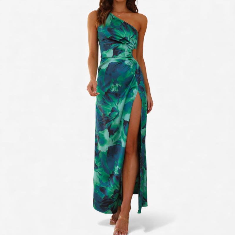 Elegant Asymmetrical Party Dress