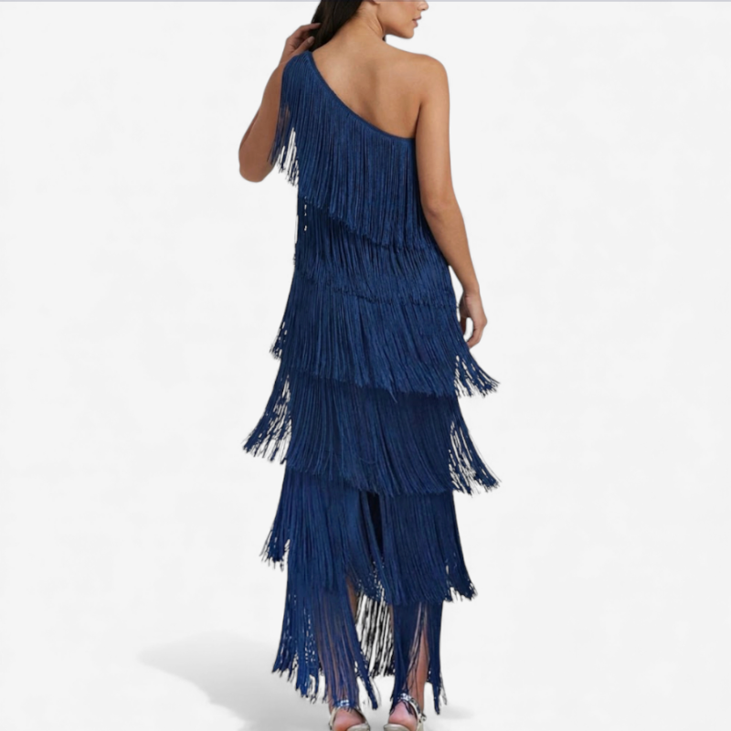 Chic Off The Shoulder Party Dress With Ruffles
