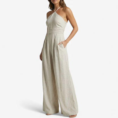 Women's Backless Summer Jumpsuit