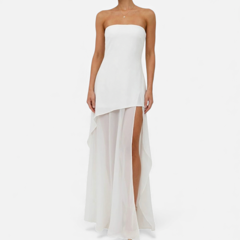 Elegant Long Formal Party Dress - Luxivelle