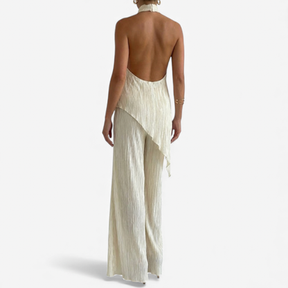 Ladies' Luxury 2 Piece Gold Outfit
