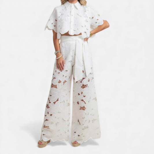 Women's Cute 2pc Summer Outfit Set - Luxivelle