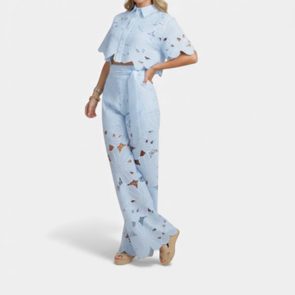 Women's Cute 2pc Summer Outfit Set