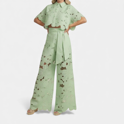 Women's Cute 2pc Summer Outfit Set
