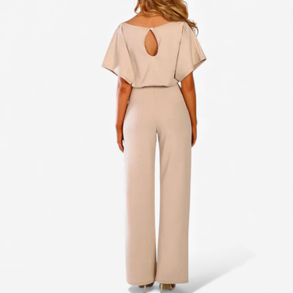 Ladies' Belted One Piece Jumpsuit