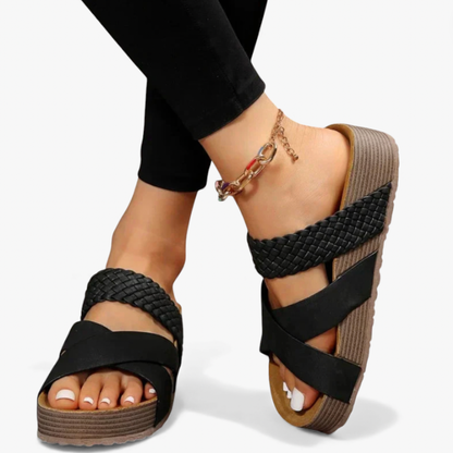 Chic Ladies Flat Summer Shoes