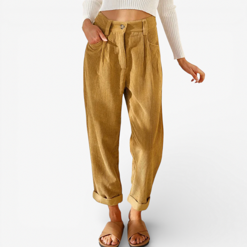 Loose Fit Women's Trousers - Luxivelle