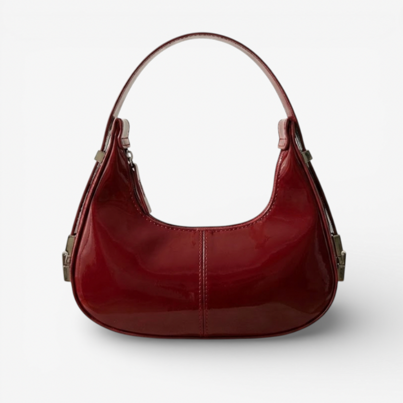 Ladies Large Red Tote Bag - Luxivelle
