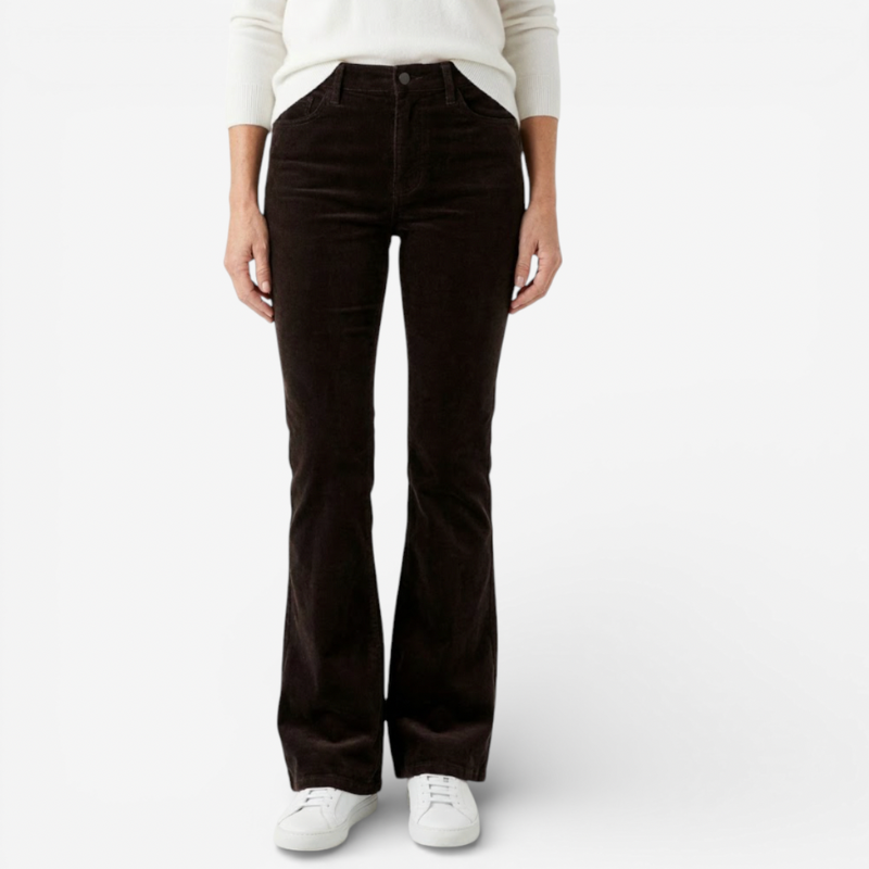 Ladies Fashionable Wide Leg Jeans