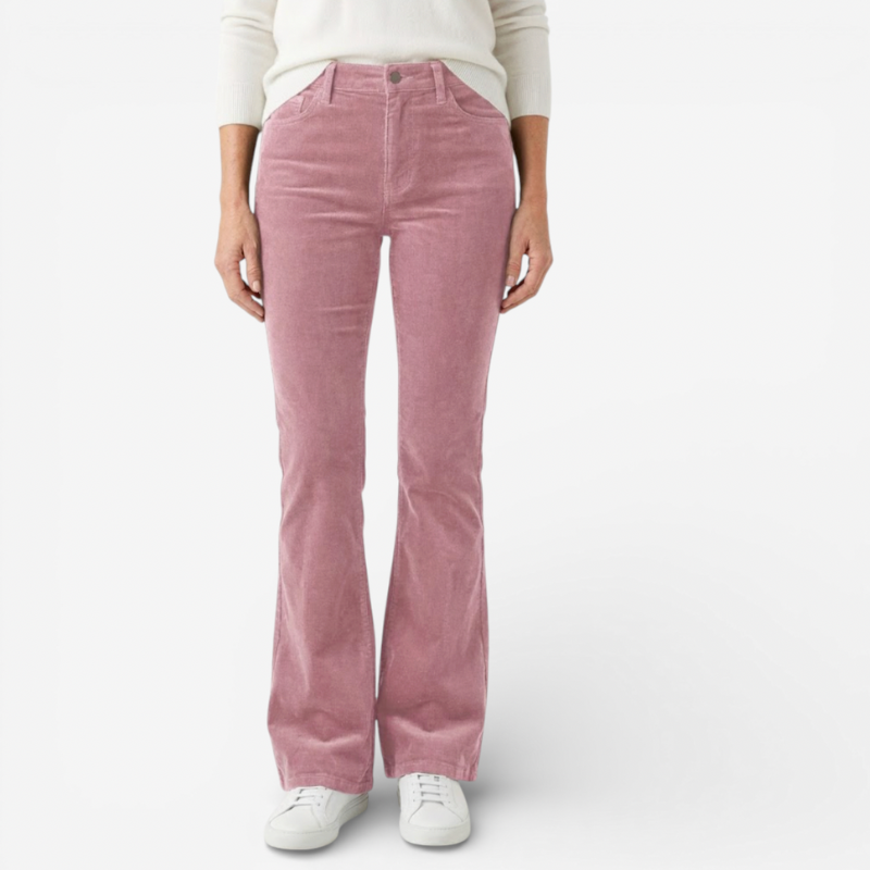 Ladies Fashionable Wide Leg Jeans