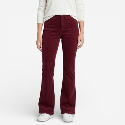 Ladies Fashionable Wide Leg Jeans