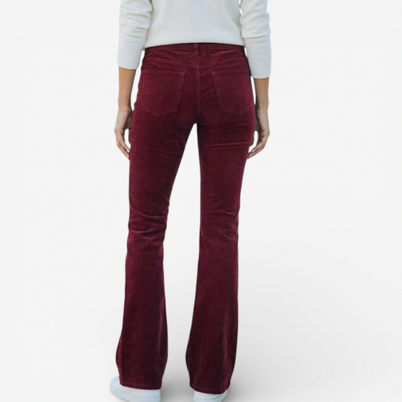 Ladies Fashionable Wide Leg Jeans