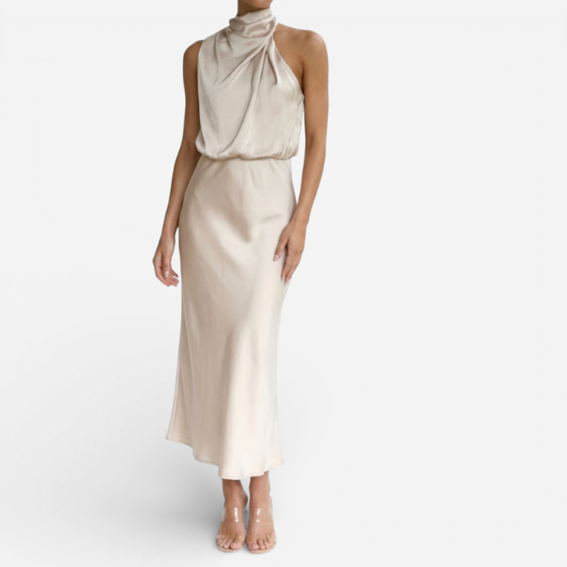 Elegant Ladies Reception Party Dress - Luxivelle