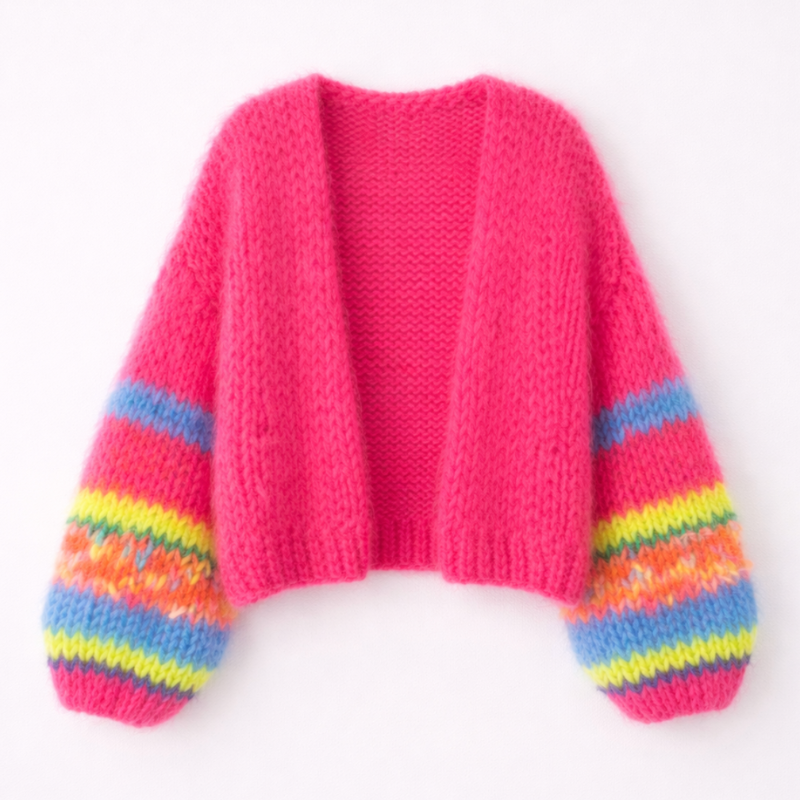 Ladies' Bright Knit Sweater