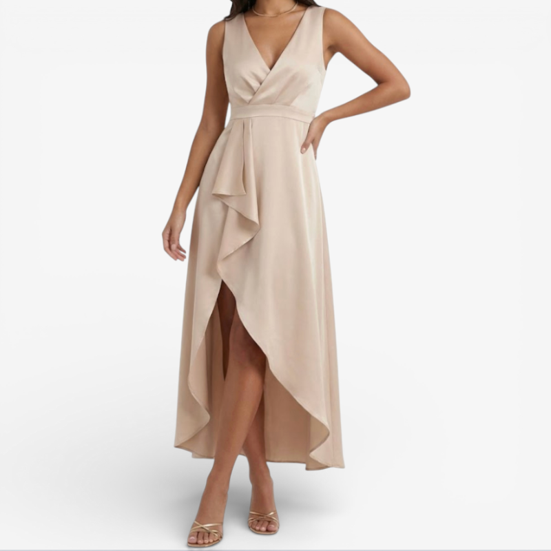 Ladies Elegant Long Evening Dress - Luxivelle